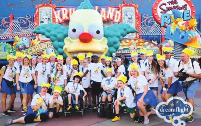 Dreamflight will be coming back to our area this year. Pictured is Dallas Boyd’s group from the 2019 Dreamflight. PHOTO/DREAMFLIGHT