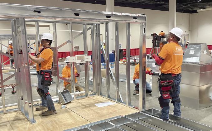 Nearly 200 of the nation’s best skilled tradespeople competed last week at the 35th National Craft Championships at the Gaylord Palms Convention Center. PHOTO/DAVID