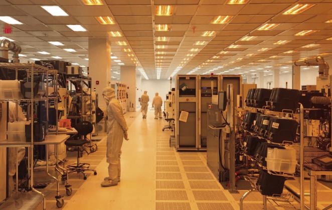 BRIDG and NeoCity, home to clean-room nanotechnology, is in the running for a $160 million National Science Foundation grant to further the study. PHOTO/BRIDG