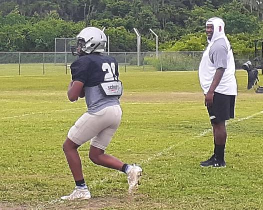 Edward Dyer moves from wide receiver to quarterback and will lead the Gateway Panthers on offense in 2021. PHOTO/J.DANIEL PEARSON