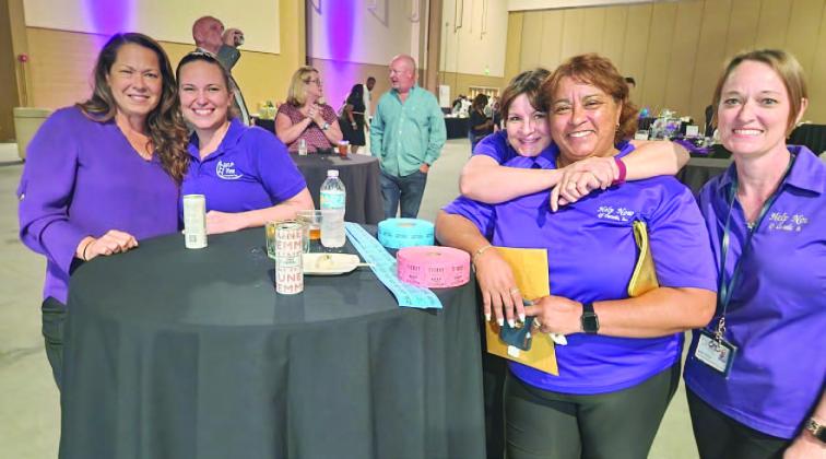 Thousands of dollars were raised to assist Help Now in advocating for victims, and providing safe haven and a defense against their abusers at Friday night's "Tapas With A Purpose". PHOTOS/KEN JACKSON