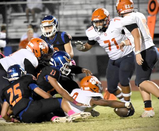 Harmony will play at rival Tohopekaliga on Thursday, Sept. 27 and host St. Cloud on Oct. 25 in District 7A-10 games. PHOTO/KATIE WILLIAMS