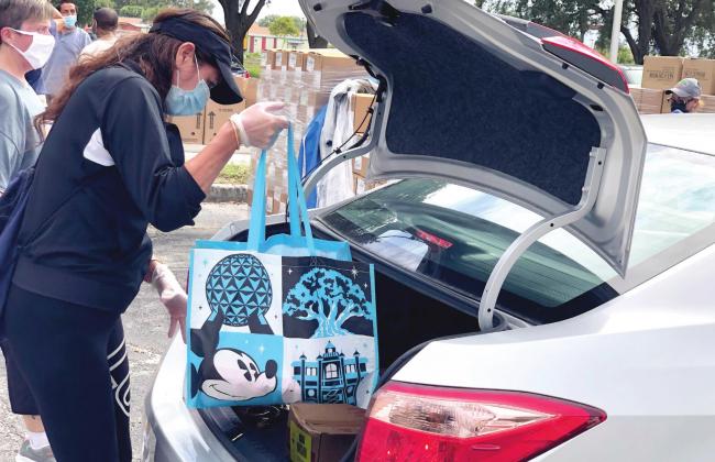A food distribution event was recently held at The Rock Church in Kissimmee. More than 500 families were helped. SUBMITTED PHOTO