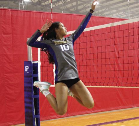 Kaitlyn Taylor led Osceola with 364 kills last year and returns as a senior captain on a loaded Kowboys squad. PHOTO/OSCEOLA HIGH SCHOOL