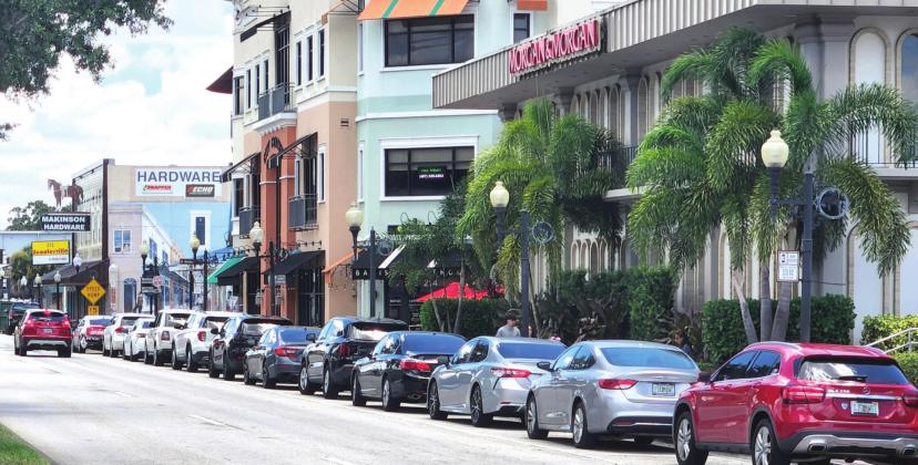 Parking in downtown Kissimmee, along Broadway and its side streets, can be an issue, especially for those who live in buildings without garages. PHOTO/KEN JACKSON