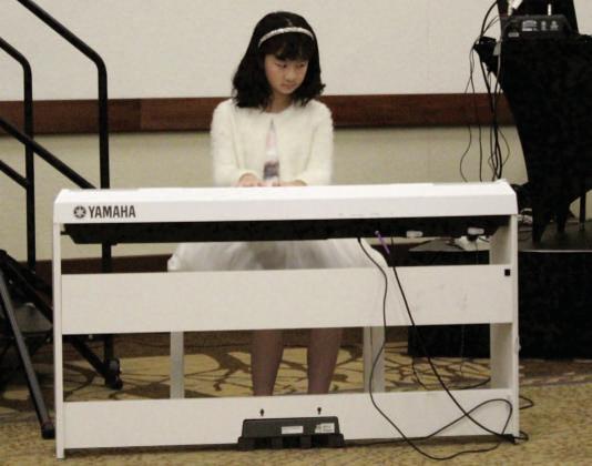 Abigail Huang, a piano virtuoso from St. Cloud. PHOTO/KEN JACKSON