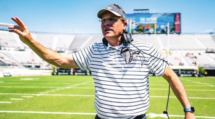 New UCF Coach Gus Malzahn stands poised to led the Knights’ program into a new era. PHOTO/UCFKNIGHTS.COM