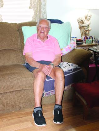 Nick LaVecchia, a World War II Army Air Force veteran living St. Cloud, turned 100 on Feb. 16. SUBMITTED PHOTO