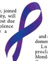 Join Help Now of Osceola at Wednesday's Domestic Violence Rally, Awareness Walk and Candlelight Vigil , starting at 6 p.m. at the Osceola County Courthouse.