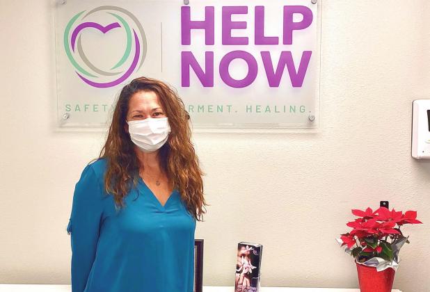 Help Now Of Osceola Executive Director Tammy Douglass stands in the reception center of the new location at 108 Church St., Kissimmee. News-Gazette Photo/Brian McBride