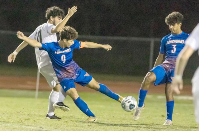 Harmony and Lake Howell played an early-season boys game Friday night. The Longhorns fell, 5-1, but should be a factor in winning the Orange Belt Conference. PHOTO/ROB HERBERT