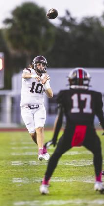 St. Cloud’s Logan King can likely pass the Bulldogs into a playoff berth with a win Wednesday against Ridge Community. PHOTO/TAYLOR MCFEE