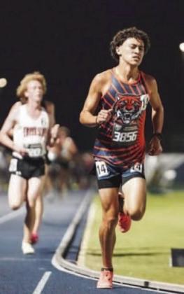 Johan Comacho set three school records in track, qualified for states and won the 1600 and 3200 meter runs at the Orange Belt Conference championships. PHOTO/TOHOPEKALIGA H.S