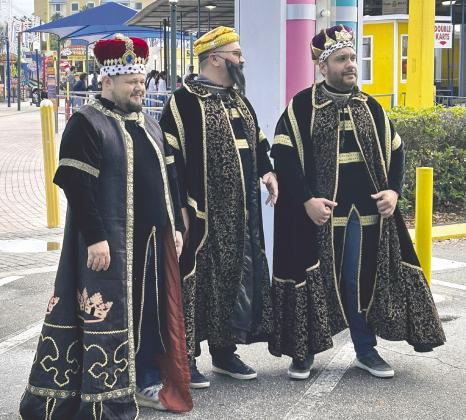 The Three Kings will arrive at Old Town to celebrate the Epiphany. FILE PHOTO