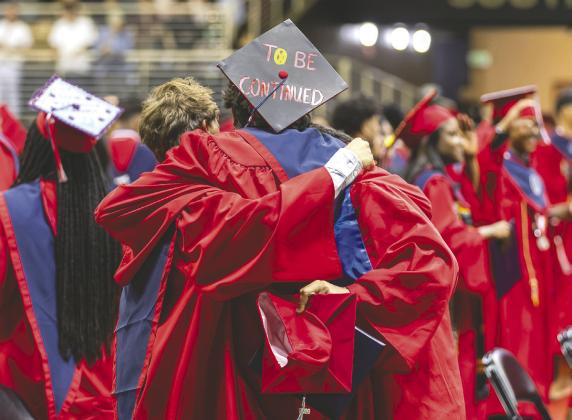 Graduation ceremonies were held last week at the Silver Spurs Arena. (Photo/Taylor McFee)