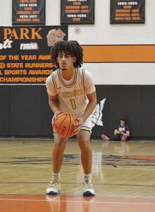 Luke McCrimon led Osceola High School to the District 7A-6 championship and is a third-generation OHS basketball standout. SUBMITTED PHOTO