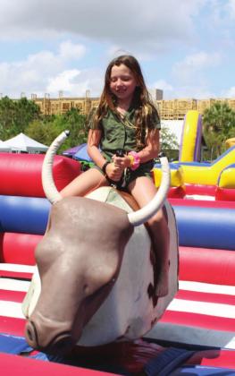 It wouldn’t be Kowtown without a bull ride