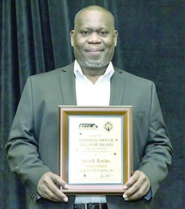 Kissimmee’s Steve Rawlins was selected as one of 18 National Private Truck Council National Driver All-Stars. SUBMITTED PHOTO