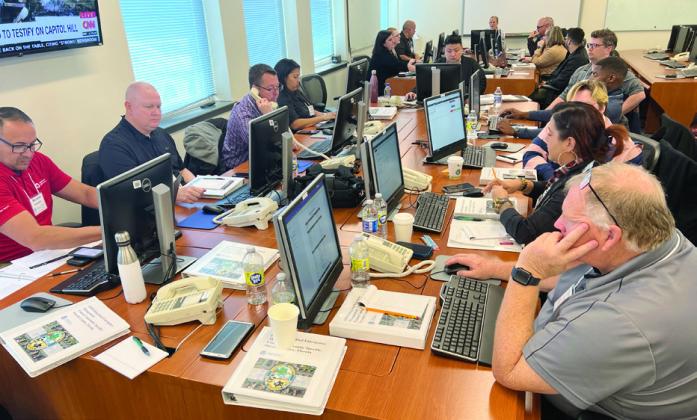 Local leaders participated in the recent Integrated Emergency Management Course, to gain valuable insight for the next time a disaster befalls Osceola County. PHOTO/OSCEOLA EMERGENCY MANAGEMENT