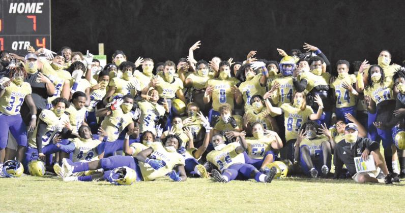 The Osceola High football team capped a crazy 2020 year by reaching the finals of the Class 8A State Championship. It was Coach Doug Nichols third trip to the finals in the last seven years. Photo /jana stultz