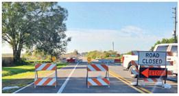 A bridge on Kings Highway remained closed Tuesday, forcing residents at the other end to leave their communities through Kindred.