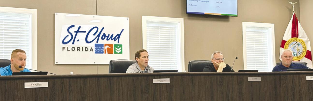 St. Cloud City Council discussed the city’s 2026-2027 budget at a workshop on Monday. (Photo/Debbie Daniel)