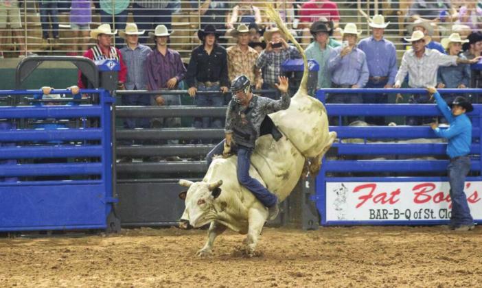Two weekends of rodeo action kicks off Saturday at 7:30 p.m. with the annual Monster Bulls bull riding event at the Silver Spurs Arena. PHOTO/SILVER SPURS RODEO