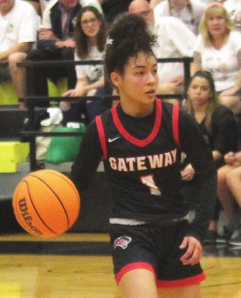 Neri Moreau (1) and Vanessa Diaz (23) were two of Gateway’s key pieces to reaching the Class 5A regional finals. SUBMITTED PHOTOS