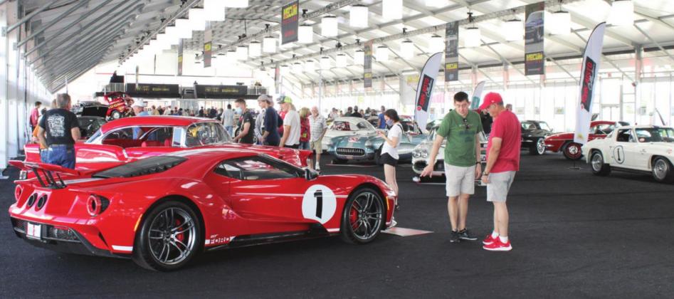 The annual Kissimmee Mecum auto auction is in full swing at Osceola Heritage Park through Sunday. PHOTOS/TERRY LLOYD