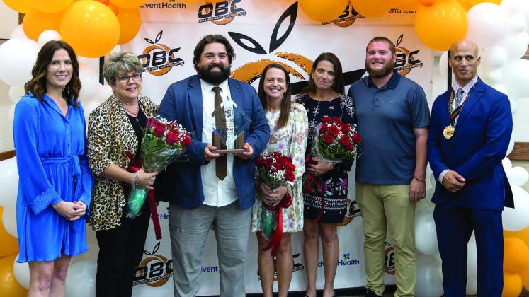 Nikko Martell, Osceola High's outgoing baseball coach, was named the Mike Fields Distinguished Leadership Award winner for the second time. (Photo/Taylor McFee)
