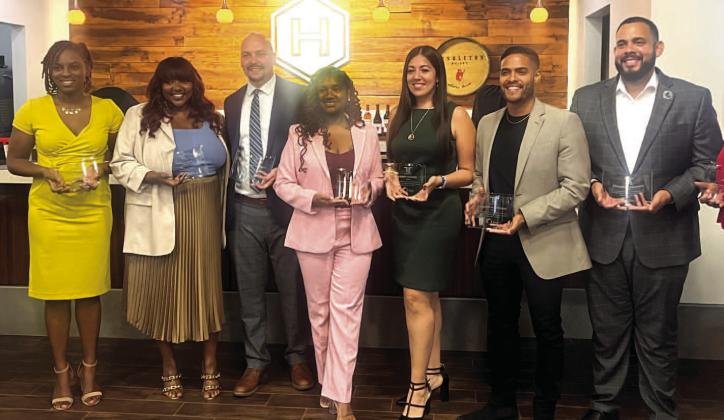 Young leaders of Osceola County were honored by The Osceola Chamber last week for their “Great and progressive work.” PHOTO/DONASIA