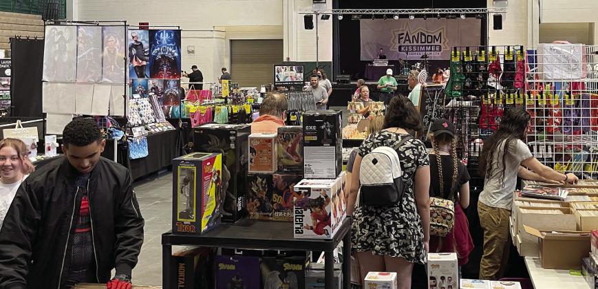 Fandom Kissimmee had a little something for lovers of many forms of comic, films and games. PHOTOS/CHRIS MILLER