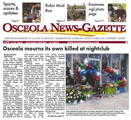 We remember those lives lost in the pages of the News-Gazette from June 16 and 18, 2016, in the days after the shooting.