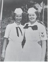 Navy veteran Pat Rudd, left, during World War II. (Photo/Rudd Family)