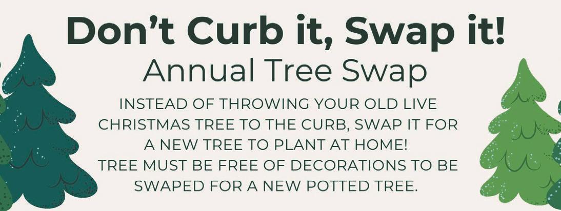 St. Cloud’s 22nd annual tree swap, “Don’t Curb it, Swap it” takes place on Saturday, Jan. 10 from 9 a.m. to 12 noon at Peghorn Nature Park. (Photo/City of St. Cloud)