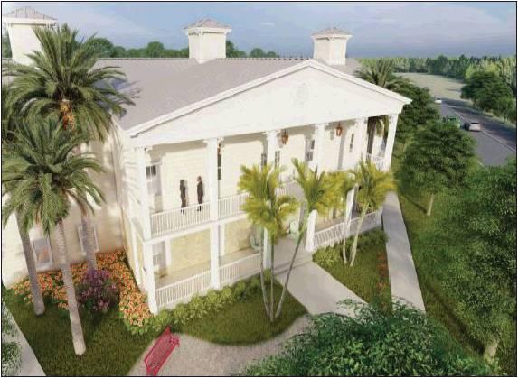 RENDERING/OSCEOLA COUNTY ASSOCIATION OF REALTORS The Osceola County Association of Realtors’ new 4,400-square foot building will be nearly three times the size of the association’s current office. Above is a rendering of the new headquarters.