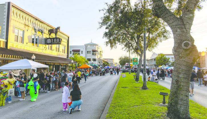A moratorium on special event permits would still allow for events by Kissimmee Main Street like Boo on Broadway while the city carries out its Connect Kissimmee downtown improvement plan. FILE PHOTO