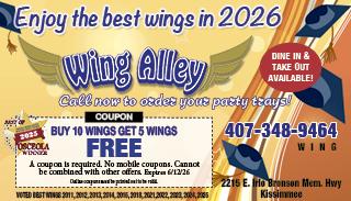Wing Alley coupon