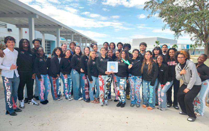 Gateway High School’s Student Senate, the only Student Government association in Osceola County that’s part of the academic curriculum, attended the Florida Association of Student Councils for the first time last month—and came away with the District 3 gold medal. (Photo/Ken Jackson)