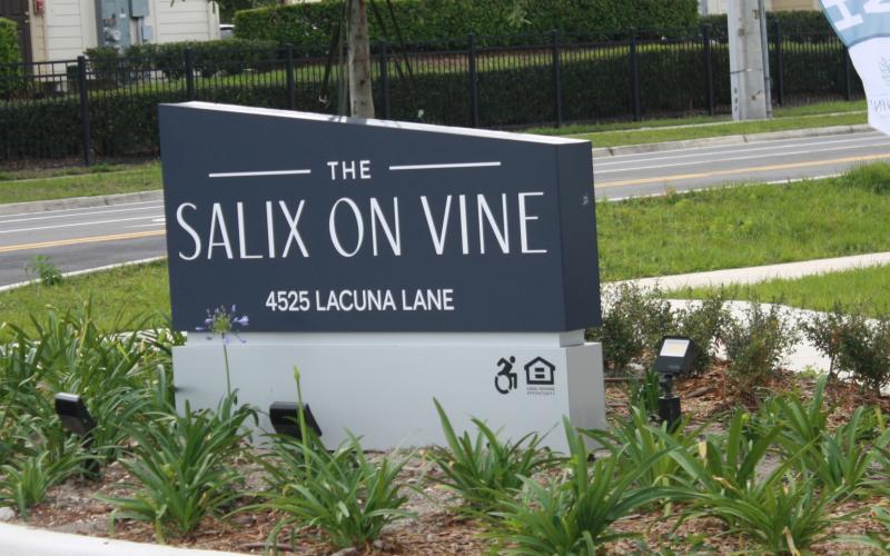 With little fanfare, Salix on Vine has opened up, offering 252 affordable housing units in Kissimmee. (Photo/Christine Pike)
