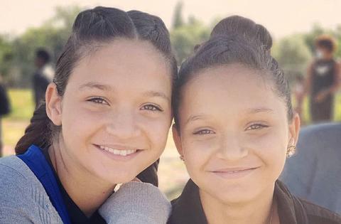 Cecilia and Amelia Walls