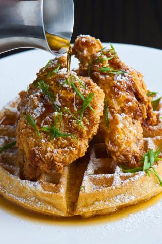 Sunday is National Chicken and Waffles Day. PHOTO/METRO