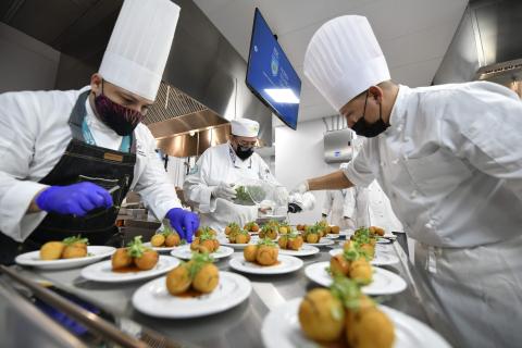 Florida Technical College recently unveiled its new commercial-grade teaching kitchen at its Kissimmee campus. SUBMITTED PHOTO