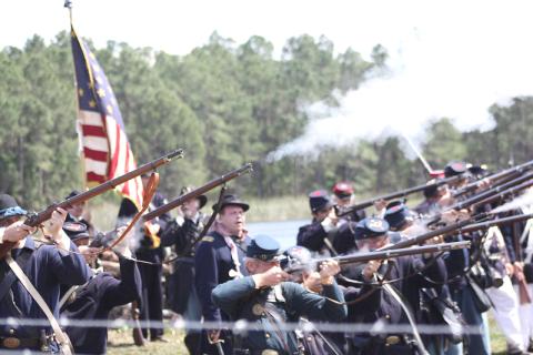 It's the weekend for the 28th Annual Battle at Narcoossee Mill at Ralph Chisholm Regional Park. PHOTO/JADE WOLF PHOTOGRAPHY