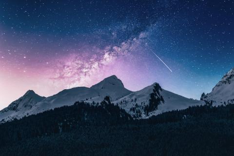 Starting this weekend, the annual Delta Aquariids meteor shower falls in line with a New Moon this year, making this week the perfect time to see 'shooting stars' at their best and brightest.  Photo by Benjamin Voros via Unsplash