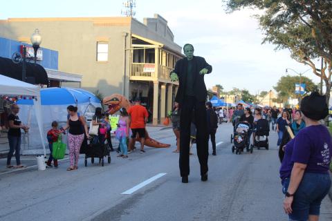 Boo! on Broadway is a family event — and, like last year, you never know who will show up! FILE PHOTO