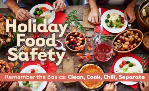 We tend to prepare larger meals for more people. This makes the potential for a food-borne mishap just a little bit bigger. No one wants to make anyone sick during the holidays. Here's some tips to get everyone fed safely.