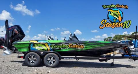 One lucky winner of a Dec. 3 drawing will take home this brand-new bass boat package. PHOTO/MY FWC