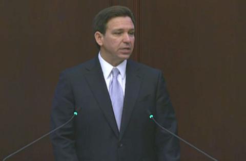 Gov. Ron DeSantis opened the annual legislative session Tuesday by touting the state’s accomplishments and vowing to “swing for the fences so that we can ensure Florida remains number one.”