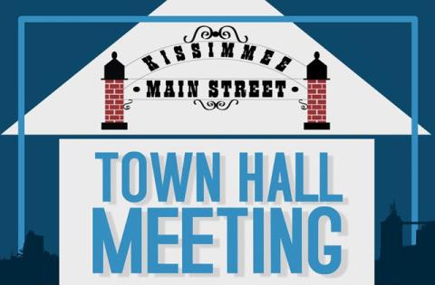 A Town Hall meeting on the future of downtown Kissimmee will be held tonight, April 27 at 6 p.m. at the Kissimmee Christian Church at 415 North Main Street.